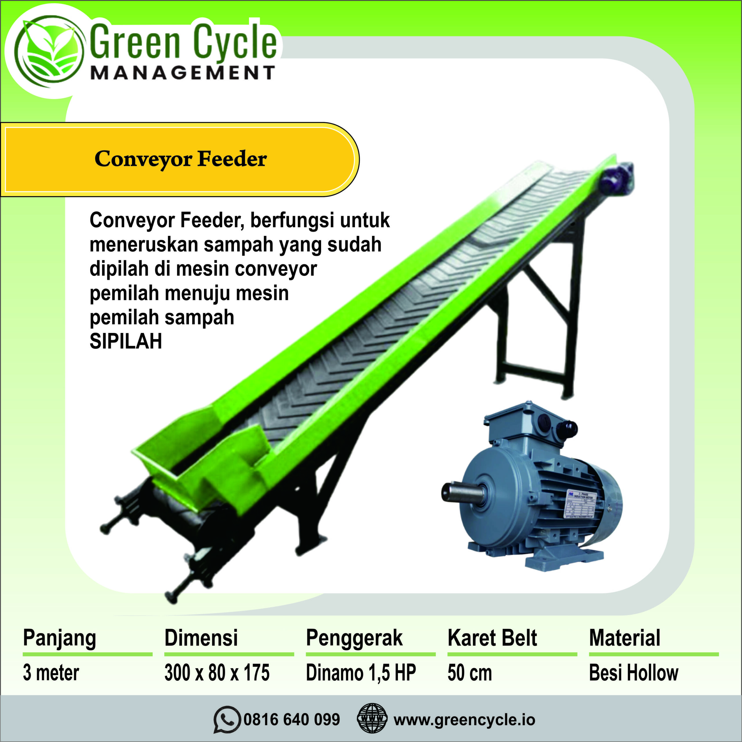 Conveyor Feeder 3 meter