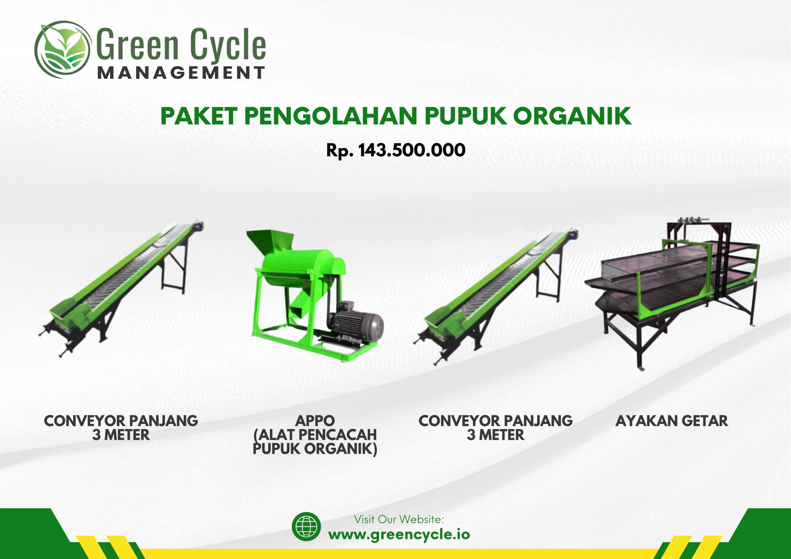 Paket Pengolahan Pupuk Organik