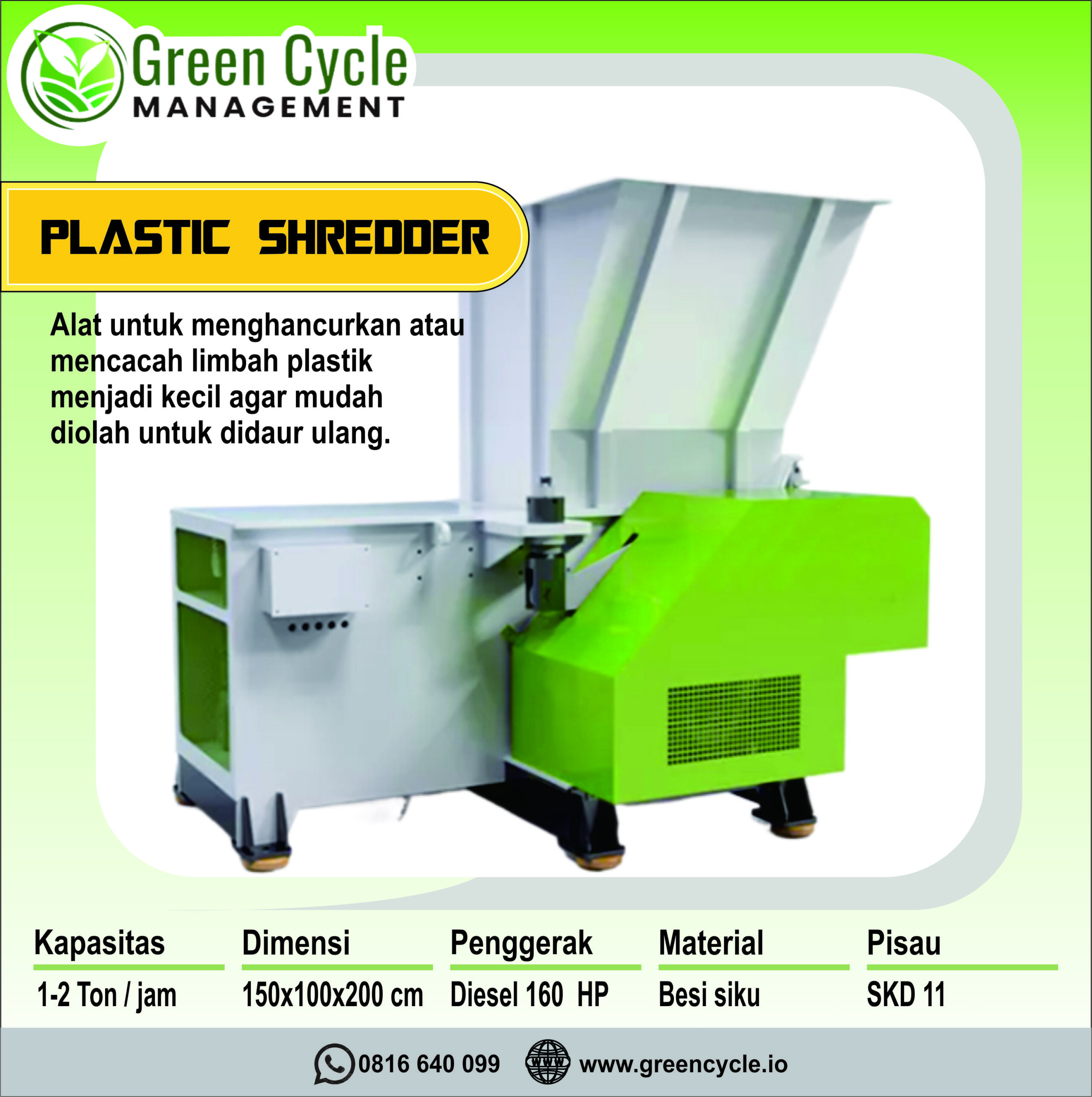 Plastic Shredder