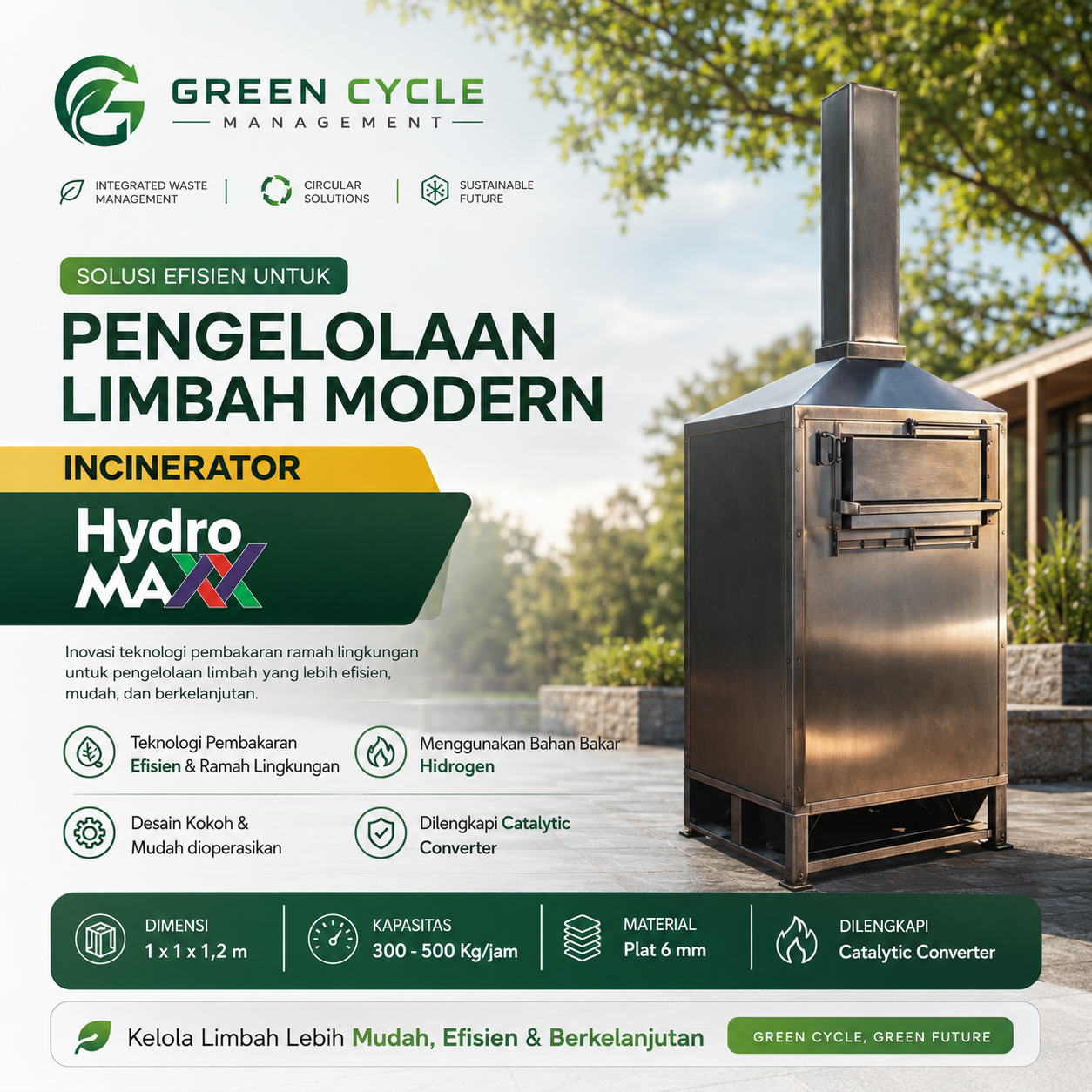 incinerator-hydro-maxx-kapasitas-besar
