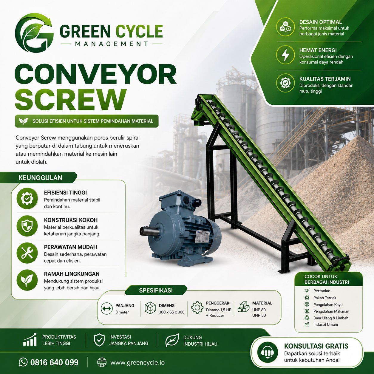 conveyor screw